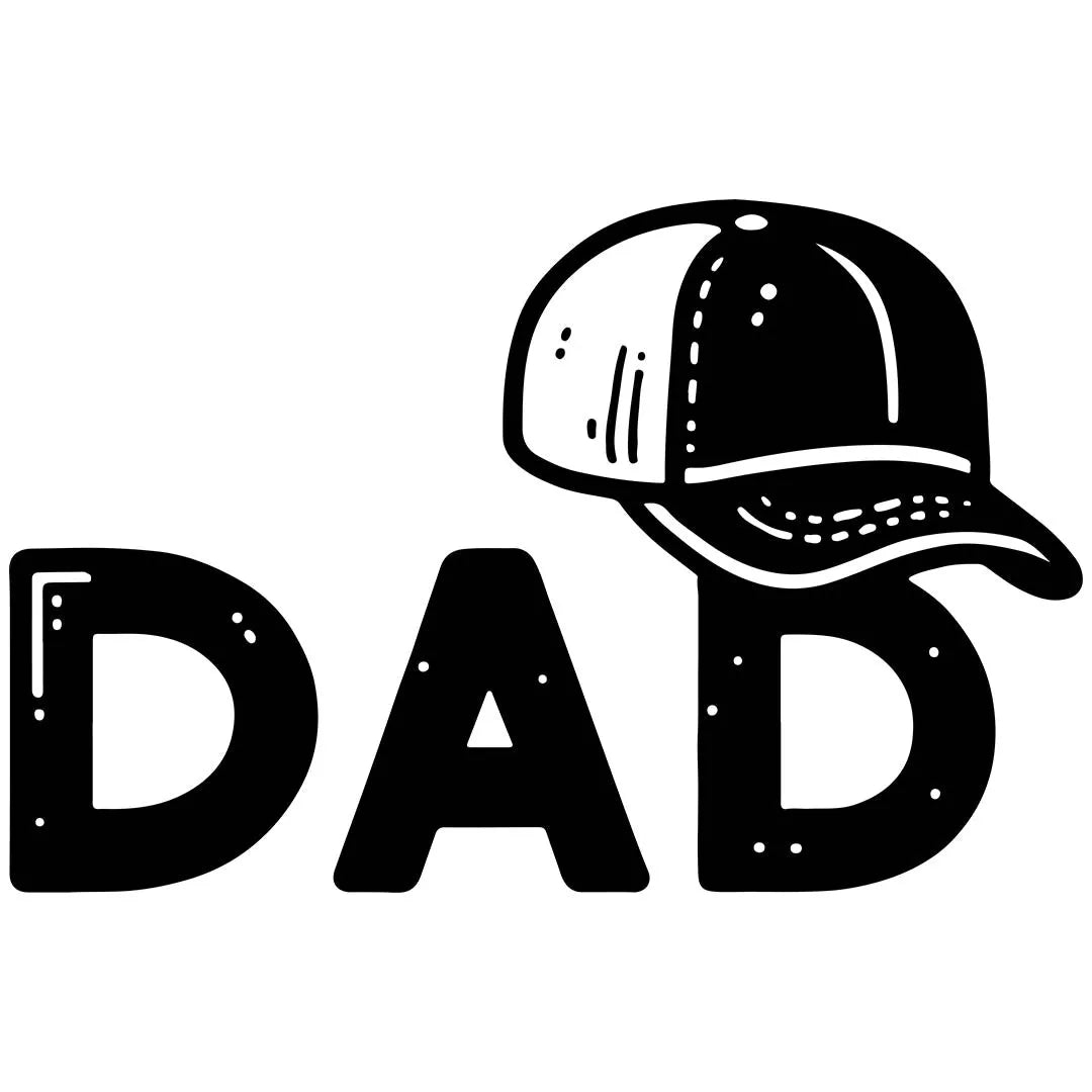 DAD Wearing a cap