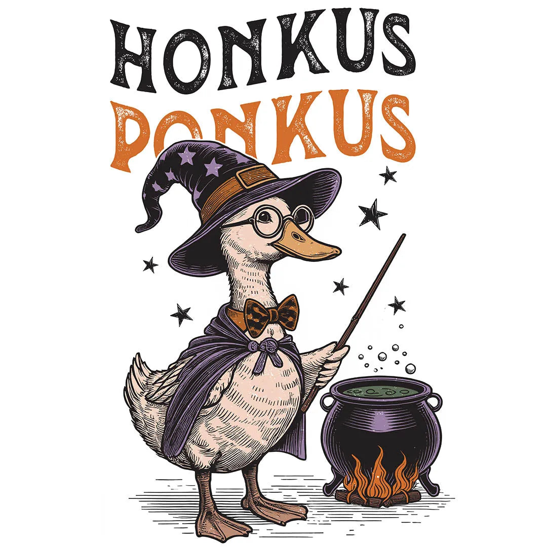 Honkus Ponkus DTF Transfer | Witchy Halloween Transfer | Fast DTF Transfer