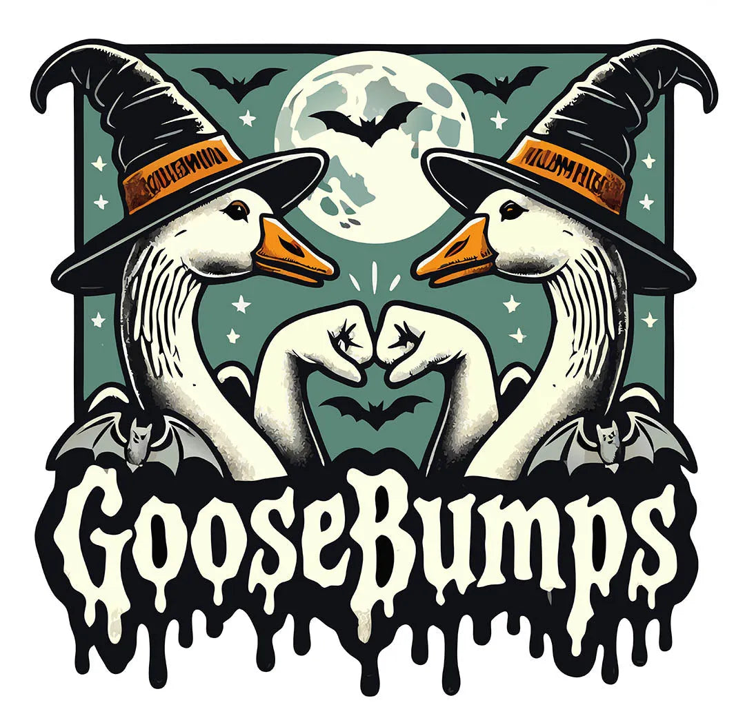 GooseBumps Halloween DTF Transfer | Fast DTF Transfer