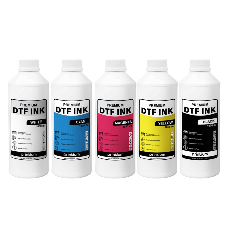 Dtf Ink Kit High-Quality DTF Ink for Vibrant, Durable Fabric Prints